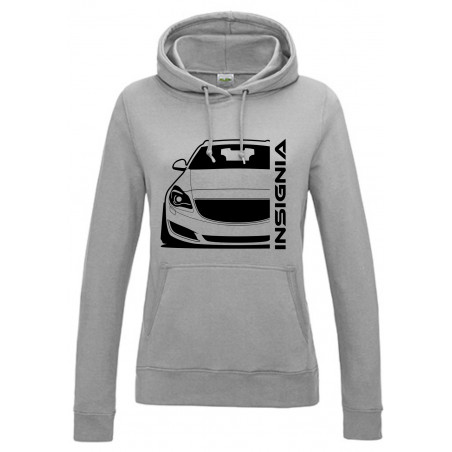 Opel Insignia A Sports Tourer Outline Modern Hoodie Lady