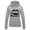 Opel Insignia A Sports Tourer Outline Modern Hoodie Lady