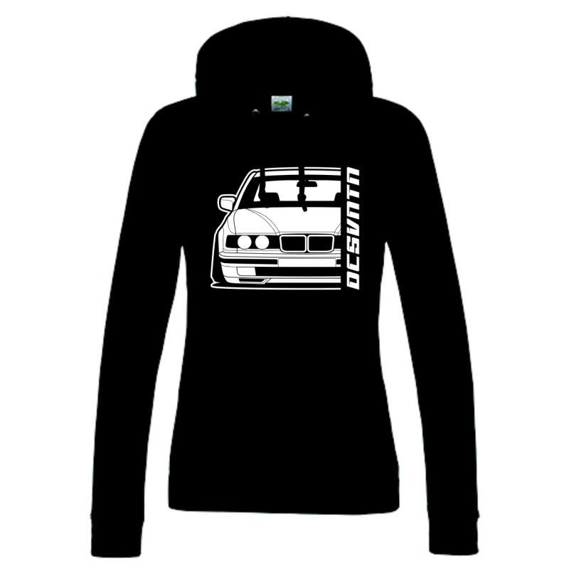 Bmw E32 1986 Hoodie Lady