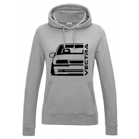 Opel Vectra A Outline Modern Hoodie Lady
