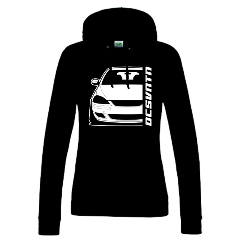 Opel Corsa C Diesel 2006 Hoodie Lady