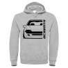 Opel Tigra A Outline Modern Hoodie