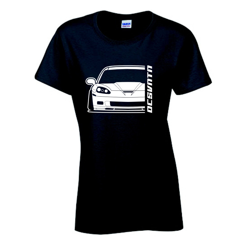 Chevrolet Corvette C6 2007 T-Shirt Lady