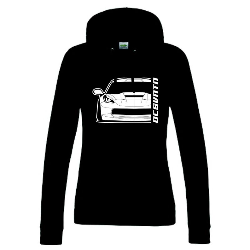 Chevrolet Corvette C7 Stingray 2014 Hoodie Lady