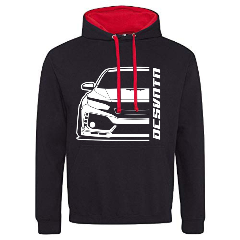 Honda Civic FK8 Type R 2017 Varsity Hoodie