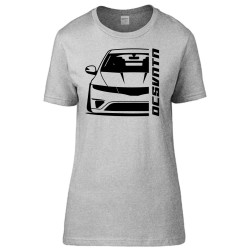 Honda Civic FN 2005 T-Shirt Front Kontur Silhouette