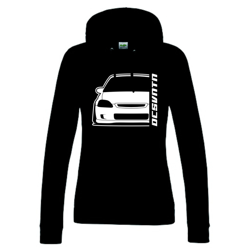Honda Civic EK4 1999 Hoodie Lady