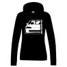 Honda Civic EG 8 9 Sedan Outline Modern Hoodie Lady