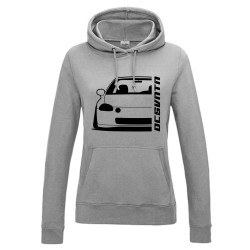 Honda CRX Del Sol EH EG 1992 Hoodie Lady