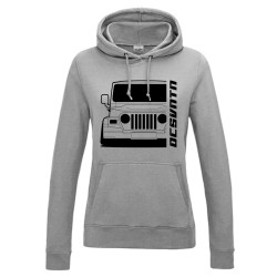 Jeep Wrangler TJ 1998 Hoodie Lady
