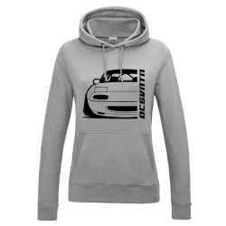 Mazda MX5 NA 1989 Hoodie Lady