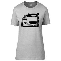 Mazda RX8 2003 T-Shirt Front Kontur Silouette