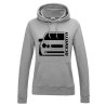 Mercedes CLK Coupe 1997 Hoodie Lady