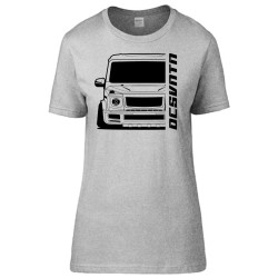 Mercedes G63 G Klasse 2018  T-Shirt Lady Front Kontur Silhouette
