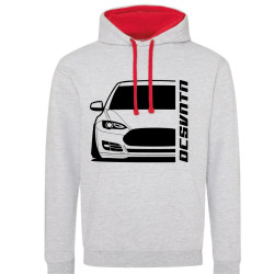Tesla Model S 2013  Varsity Hoodie