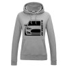 Tesla Model S 2013 Hoodie Lady
