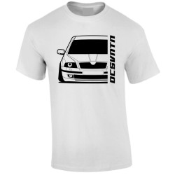 Skoda Oktavia I 2004 T-Shirt Front Kontur Silhouette