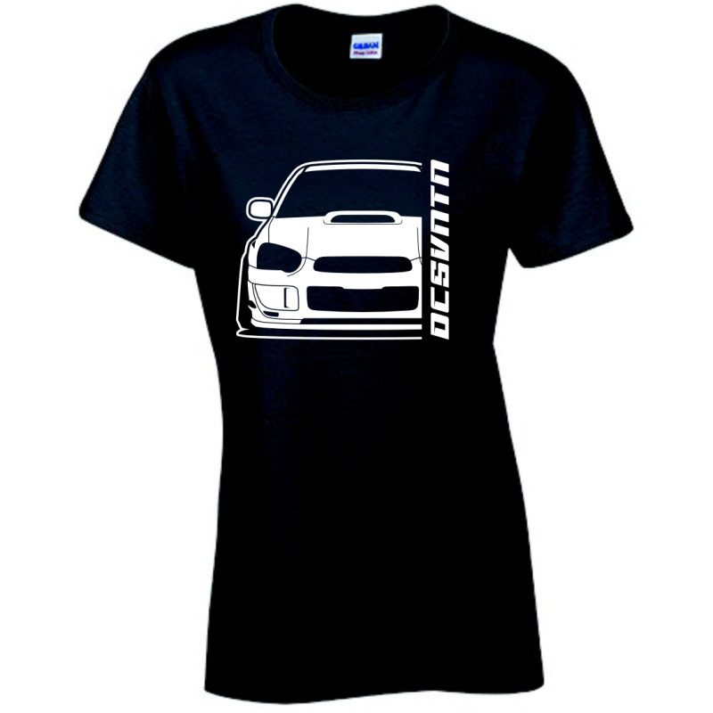 Subaru Impreza GD C-E WRX STI 2002 T-Shirt Lady