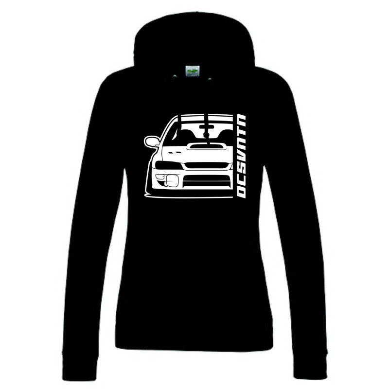 Subaru Impreza GC8 WRX STI 1998 Hoodie Lady