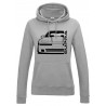 Toyota Supra MK3 Outline Modern Hoodie Lady