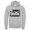 Toyota Supra MK4 1993 TRD Spoiler Back Hoodie