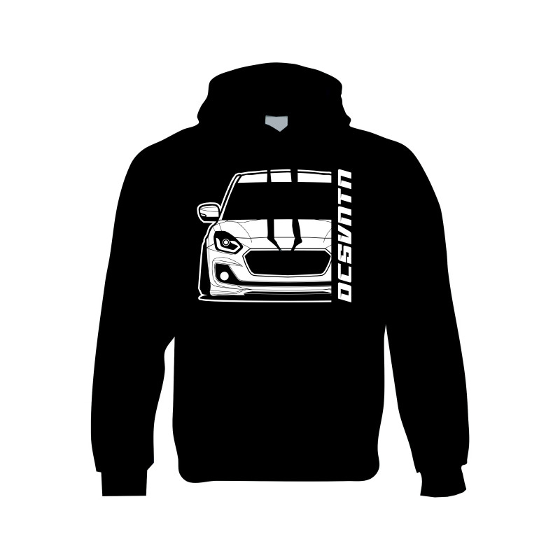 Suzuki Swift RST 2017 Hoodie Front Kontur Silhouette