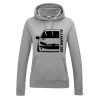 Peugeot 206 1998 Hoodie Lady