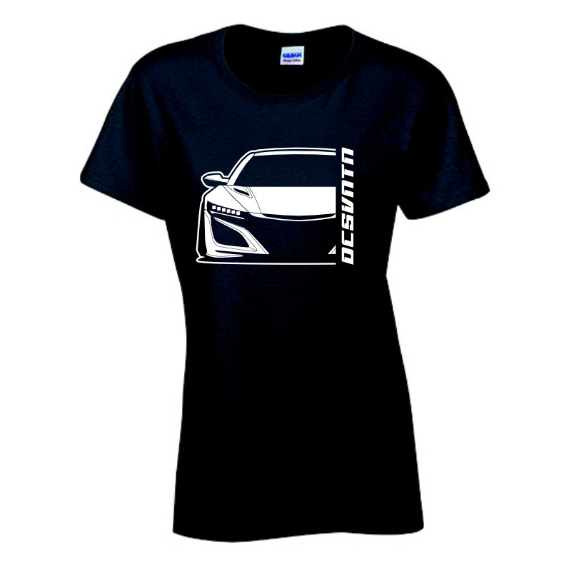 Honda NSX 2016 T-Shirt Front kontur Silhouette