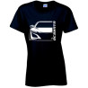 Honda NSX 2016 T-Shirt Front kontur Silhouette