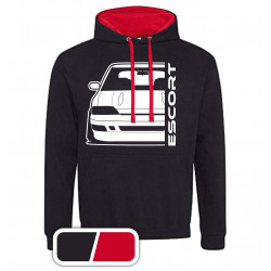 Ford Escort MK5 Rs2000 Outline Modern Hoodie Varsity FO-003