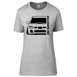 Subaru Impreza GD WRX STI 2006 T-Shirt Lady