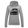 VW Golf MK2 GL 1983 Clean Hoodie Lady