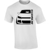 VW Scirocco R MK3 2009 T-Shirt Front Kontur Silhouette