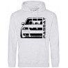 Volkswagen Passat 3BS W8 Outline Modern Hoodie