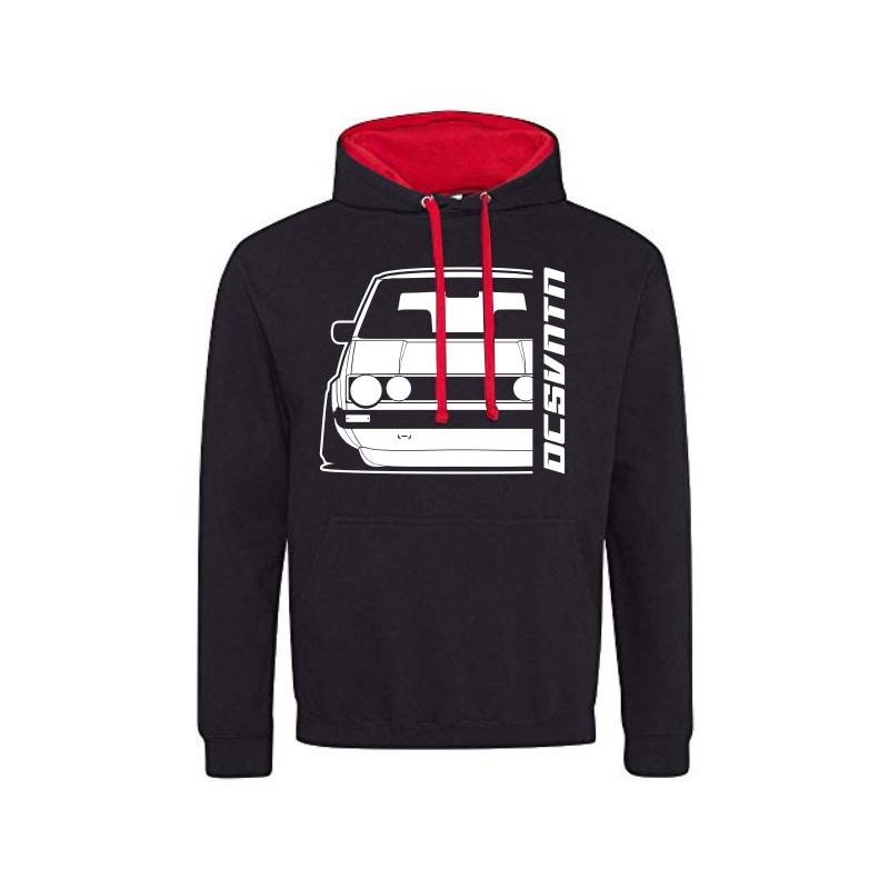 VW Golf GTI MK1 Doppelscheinwerfer 1976 Varsity Hoodie