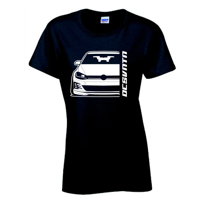 VW Golf MK 7,5 GTI TCR Facelift 2019 T-Shirt Lady