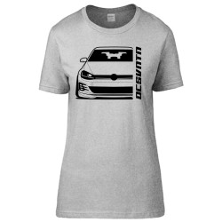 VW Golf MK 7,5 GTI TCR Facelift 2019 T-Shirt Lady