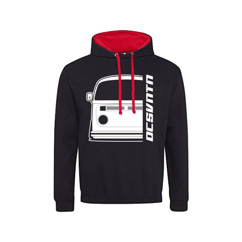 VW Transporter T2 1973 Varsity Hoodie