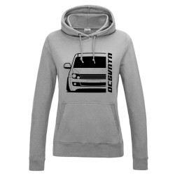 VW Amarok I 2010 Hoodie Lady Front Kontur Silhouette