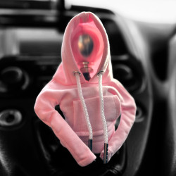 Kapuzenpulli Mini Schalthebel - Rosa -
