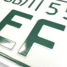 Honda EF9 JDM License Plate