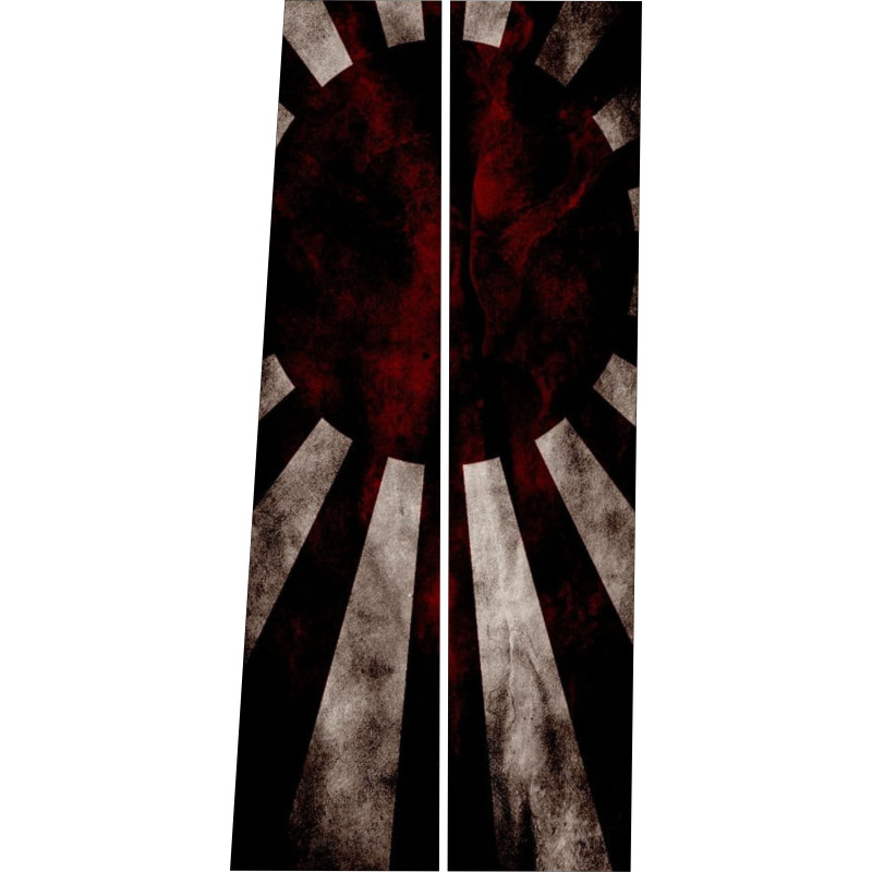 Rising Sun II BS-010  B-Säulen Folie