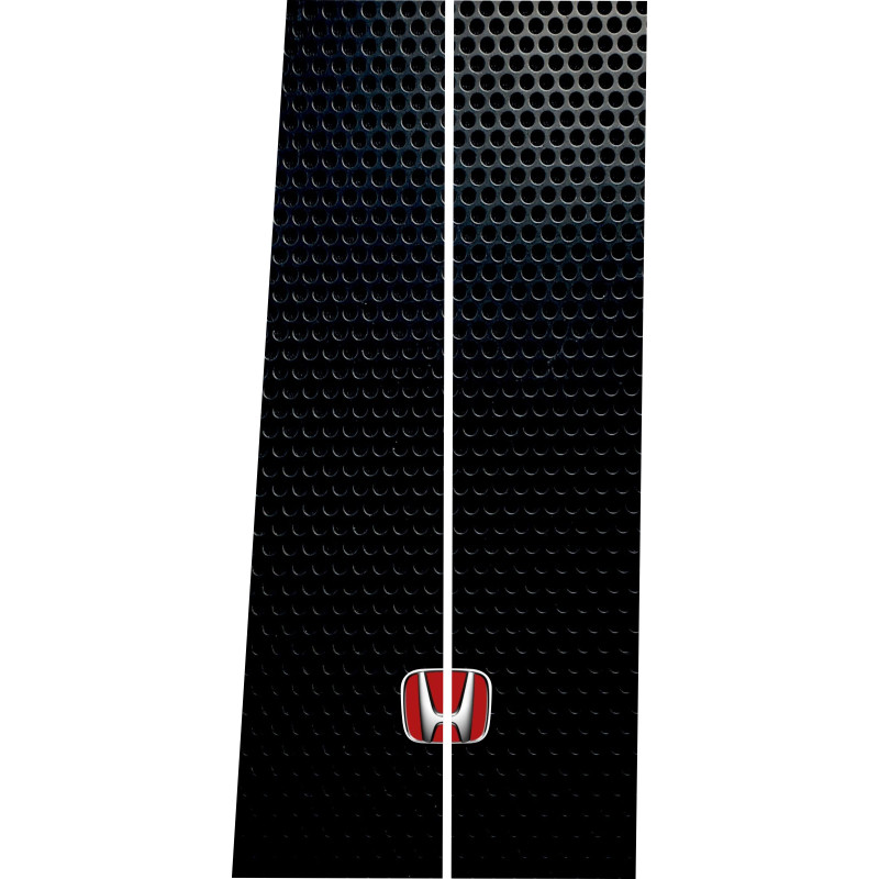 Honda Emblem Rot BS-019 B-Säulen Folie