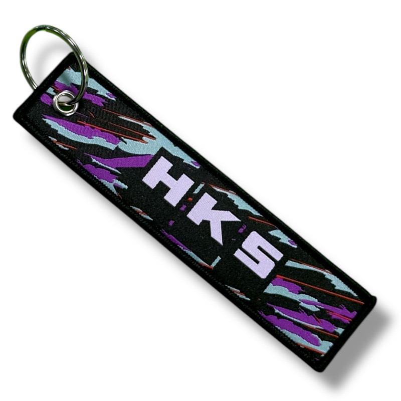 HKS Schlüsselband kurz SY-009 gestickt