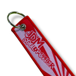 JDM Soul Power Schlüsselband kurz SY-017 gestickt