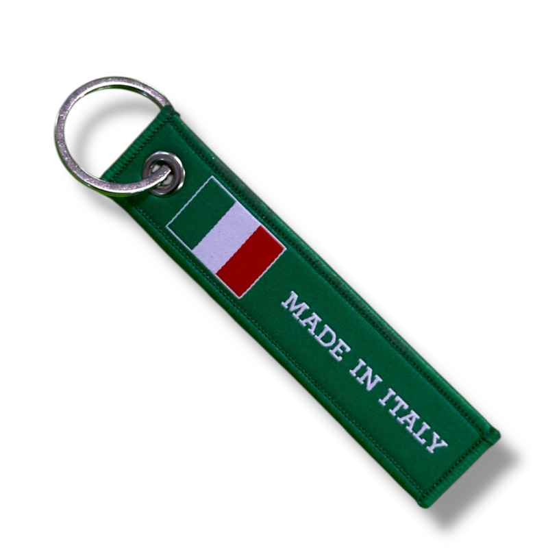 Made in Italy Schlüsselband kurz SY-021 gestickt