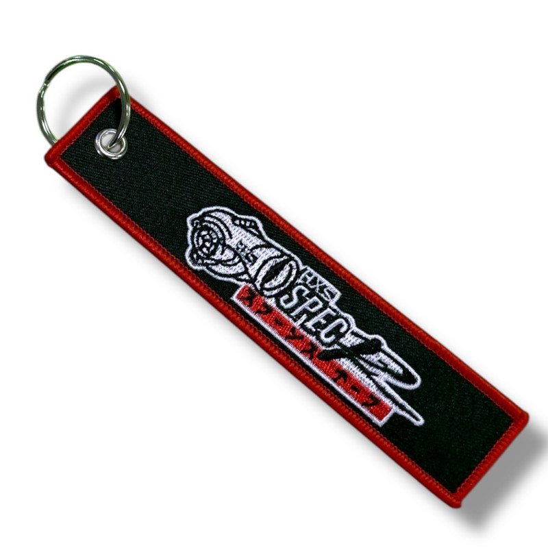 Spec R Schlüsselband kurz SY-039 gestickt