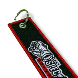 Spec R Schlüsselband kurz SY-039 gestickt