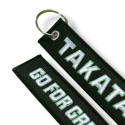 Takata Go for Green Schlüsselband kurz SY-050 gestickt