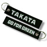 Takata Go for Green Schlüsselband kurz SY-050 gestickt